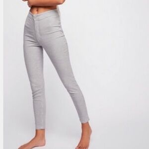 Free People Belle Skinny High Rise Trouser